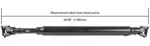 Shaft-driveshaft / Prop Cardone Reman Fits 2003 Toyota 4RUNNER. Fixed Price $644.95.