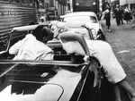 Marilyn Monroe Leans Over The Door Of Convertible Ford Thunderbi- Old Photo. Fixed Price $6.52.