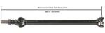 Drive SHAFT-4WD Cardone 65-1017 Reman. Fixed Price $764.99.
