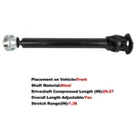 Front Driveshaft Assembly For Mercedes-benz ML500 2002 2003-2005 Automatic. Fixed Price $134.26.