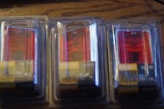 Lot Of Three, Federal Mogul Lighting Chrome Plated Marker Lamp 1571D, Unopened. Fixed Price $30.00.