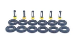 Injector Repair Oring Seal Kit For 1993-1996 Jaguar Xjs 4.0L 6CYL LHE1520AA. Fixed Price $23.58.