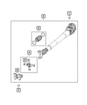 Genuine Mopar Drive Shaft 05146802AB. Fixed Price $1380.16.