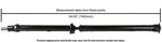 Drive Shaft Rear Cardone For 2005-2009 Subaru Outback 2.5L H4. Fixed Price $658.50.