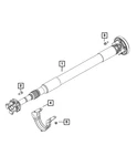 Genuine Mopar Drive Shaft Center Bearing Bracket 68488593AA. Fixed Price $37.27.