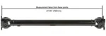 Shaft-driveshaft / Prop Cardone 65-7004 Reman Fits 2005 Bmw X3. Fixed Price $627.98.