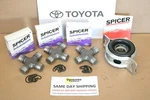 Toyota Tacoma 2005-2015 V6 Rear Driveline U-joint Hanger Bearing Kit Dana Spicer. Fixed Price $194.38.