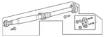 Genuine Mercedes-benz Propeller Shaft 167-410-54-04. Fixed Price $1223.60.