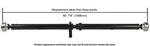 Rear Cardone Drive Shaft For A4 Quattro, S4 (65-7025). Fixed Price $968.33.