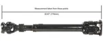 Drive Shaft-auto Trans, Speed Cardone 65-9541 Reman. Fixed Price $705.99.