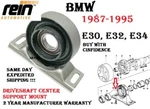 Bmw 1987-1995 E30 E32 E34 Drive Shaft Center Support Mount Assembly Rein. Fixed Price $83.33.