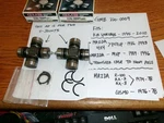 (two) Gmb 220-0009 U-joints= $29.98 $14.99 Ea.= Free Ship For Kia Mazda. Fixed Price $29.98.