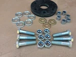 Universal Rotary Cutter Cross Shaft Flex Coupler Pad, Bolt, Washer Kit. Fixed Price $29.99.