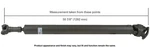 Rear Cardone Drive Shaft For F-250 Super Duty, F-350 (65-9110). Fixed Price $985.30.