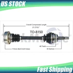For V6 3.0L 2WD 2001 2002 2003 Toyota Highlander Front Left Driver Cv Axle Shaft. Fixed Price $112.90.