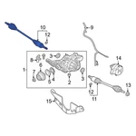 Genuine Ford Axle Assembly PX6Z-4K138-C. Fixed Price $205.92.