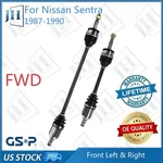 Oe Pair Front Cv Axle Shaft Joint Assy For 1987-90 Nissan Pulsar Nx 1.6L L4 Fwd. Fixed Price $201.03.