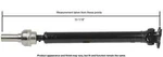 Front Driveshaft Prop Assembly For 2012-2019 Ram 1500 Auto Cardone 65-3019. Fixed Price $299.99.