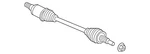 Genuine Ford Axle Assembly PX6Z-4K138-C. Fixed Price $347.49.