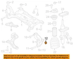 Ford Oem Front Suspension-knuckle Spindle Nut W520415S442. Fixed Price $25.00.