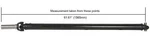 Drive SHAFT-4WD Cardone 65-9531 Reman. Fixed Price $439.13.