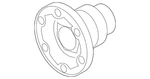 Genuine Audi Companion Flange 0AR-525-389-F. Fixed Price $375.23.