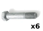 For Bmw (1989-2024) Bolt Driveshaft Flex Disc Front, Rear (6 Pcs) O.e.m.. Fixed Price $64.95.