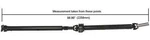 Drive SHAFT-4WD, 157.0" Wb Cardone 65-2014 Reman. Fixed Price $1006.99.