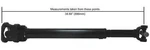Drive Shaft-auto Trans Cardone 65-9872 Reman. Fixed Price $742.79.