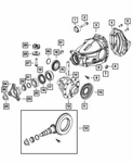Genuine Mopar 2005-2010 Dodge Challenger Front Axle Drive Shaft Seal 52111482AB. Fixed Price $41.30.