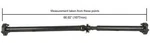 Drive Shaft-rwd Cardone 65-1024 Reman Fits 2004 Cadillac Srx. Fixed Price $1024.99.