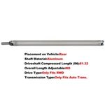 Automatic Rear Driveshaft Prop Assembly For Chevrolet Gmc 2011-2018 Rwd. Fixed Price $317.84.