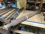 Nos Early Ford Truck Driveshaft 1-1/2" X 10 Spline F2 F3 Flathead V8 Era?. Fixed Price $199.00.