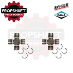 Set Of Two Spicer 5-7166X Axle Shaft Universal Joints 2007-2011 Jeep Rubicon 4WD. Fixed Price $156.30.